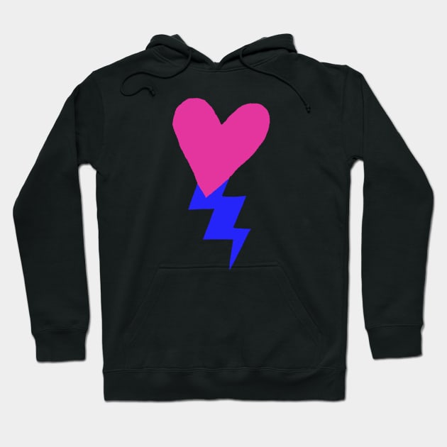 Heart of Thunder Hoodie by zakytuntun